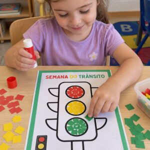 Atividade do Semáforo — Semana do Trânsito