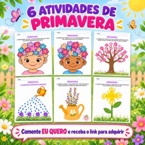 🌸 6 ATIVIDADES DE PRIMAVERA 🌸